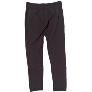 F&F one size fits most all brown fleece lined leggings